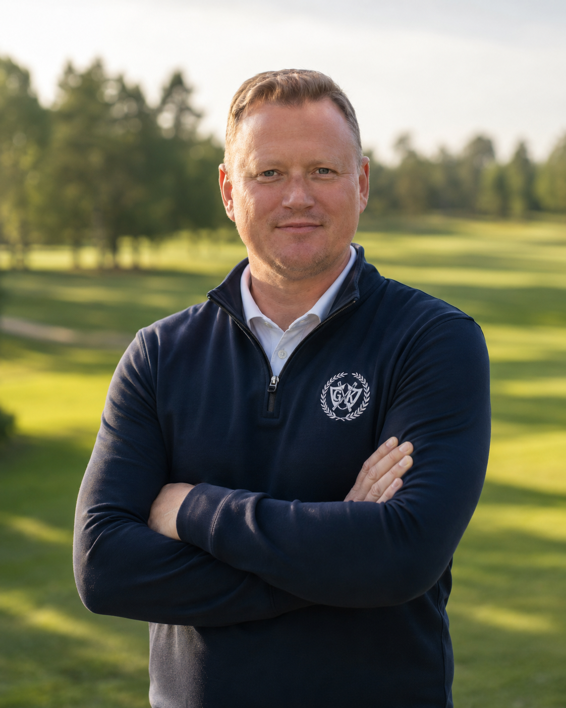 Andreas Hedlund, tränare på Wittsjö Golfklubb