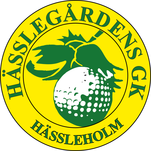 Hässlegårdens Golfklubbs officiella logotyp